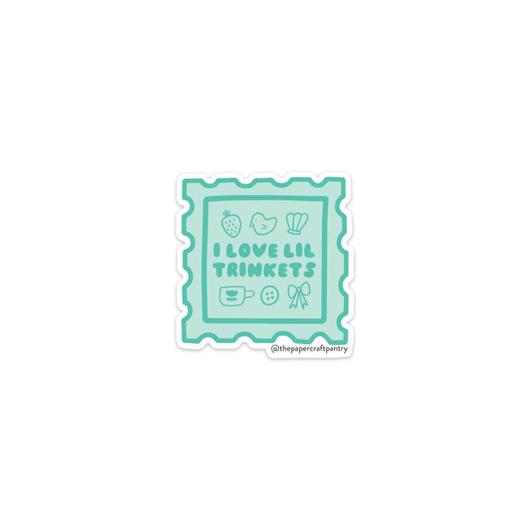 I Love Lil Trinkets Sticker