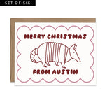 Merry Christmas From Austin Armadillo Boxed Set