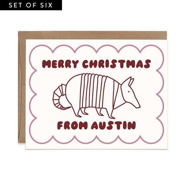 Merry Christmas From Austin Armadillo Boxed Set