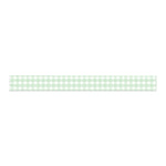 Mint Gingham Washi Tape - 15mm