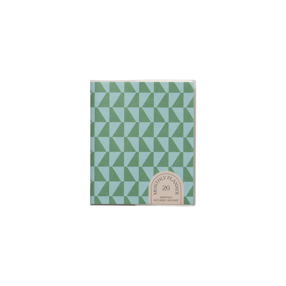 2026 Sail Monthly Mini Planner: Green