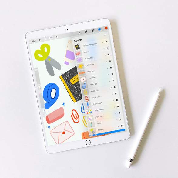 11.14.24 Beginner iPad Drawing: Stationery Design Workshop Ticket (In-Studio)