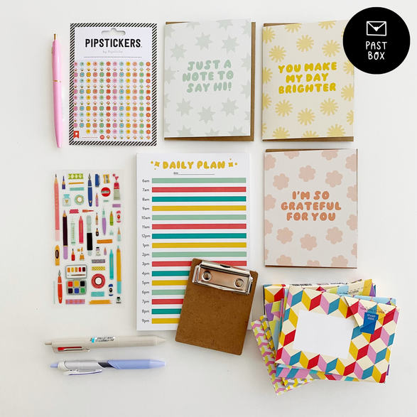 The Paper + Craft Pantry Stationery Club Subscription Box