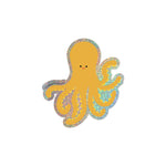 Octopus Glitter Vinyl Sticker
