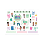 Paper Pocket Sticker Sheet