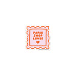 Paper Shop Lover Vinyl Sticker