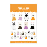 Peek-A-Boo Sticker Sheet