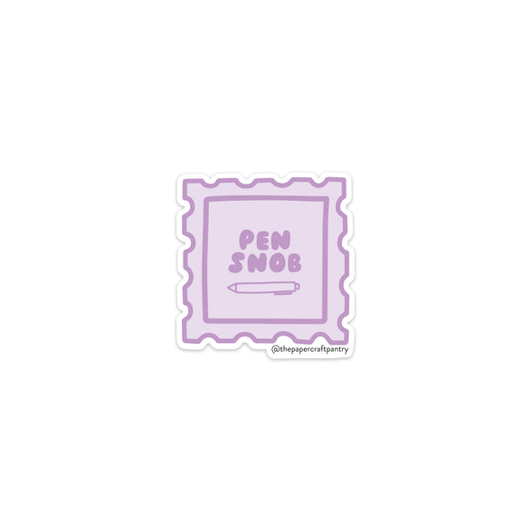 Pen Snob Sticker