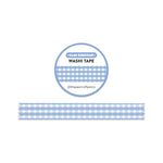 Periwinkle Blue Gingham Washi Tape - 15mm
