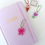 Bow Bag + Journal Charm