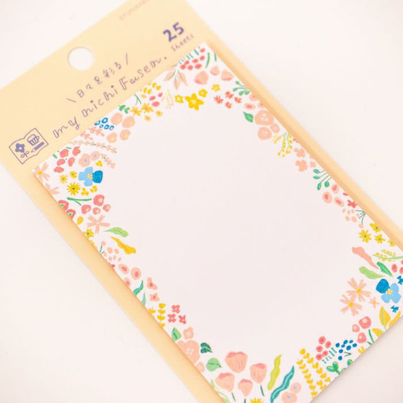 Furukawashiko Sticky Notes - Flower Garden