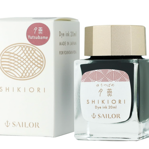 Shikiori Sailor Ink (20ml) - Yutsubame Pink