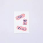 5x7 Art Print: Three Erasers