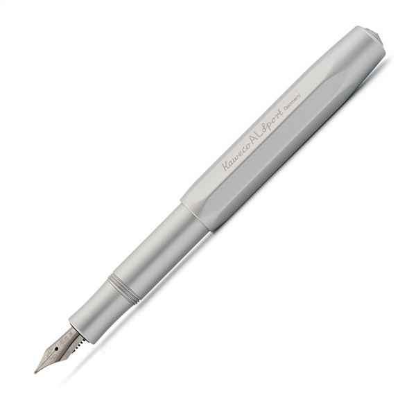 Kaweco AL Sport Fountain Pen (Fine) - Silver