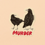 Two Crows Sticker