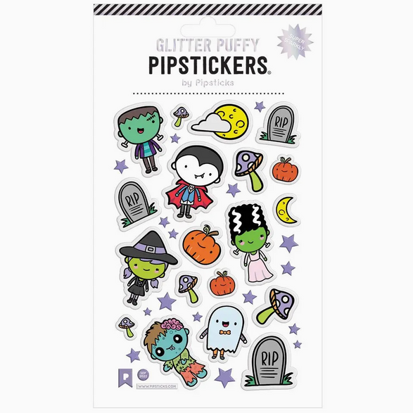 Halloween Costume Puffy Sticker Sheet