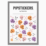 Fuzzy Skulls Sticker Sheet