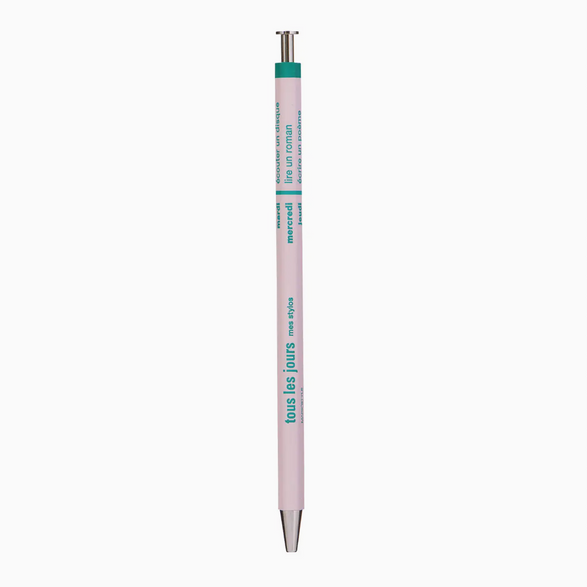 Days Ballpoint Pen - 15 color options