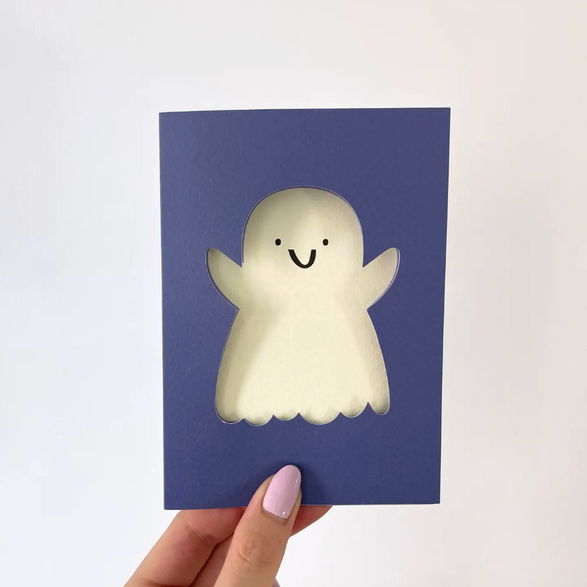 Smiley Ghost Cut-Out