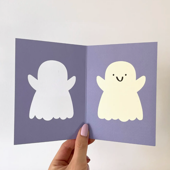 Smiley Ghost Cut-Out