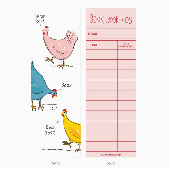 Book Book Chicken Bookmark