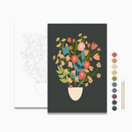 Paint By Numbers Kit: Flower Bouquet