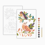 Paint By Numbers Kit: Birds on a Branch