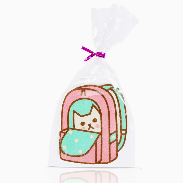 Sand Art DIY Kit: Cat in Backpack