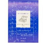 Midori To Do List Notepad - Navy