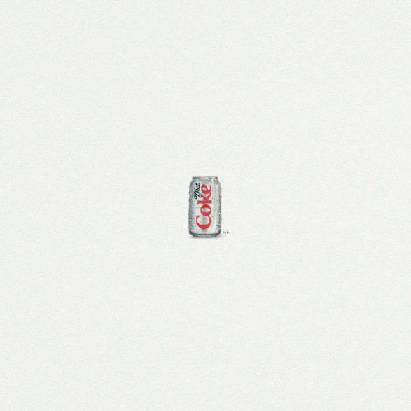 5x5 Art Print: Mini Diet Coke