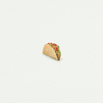 5x5 Art Print: Mini Taco