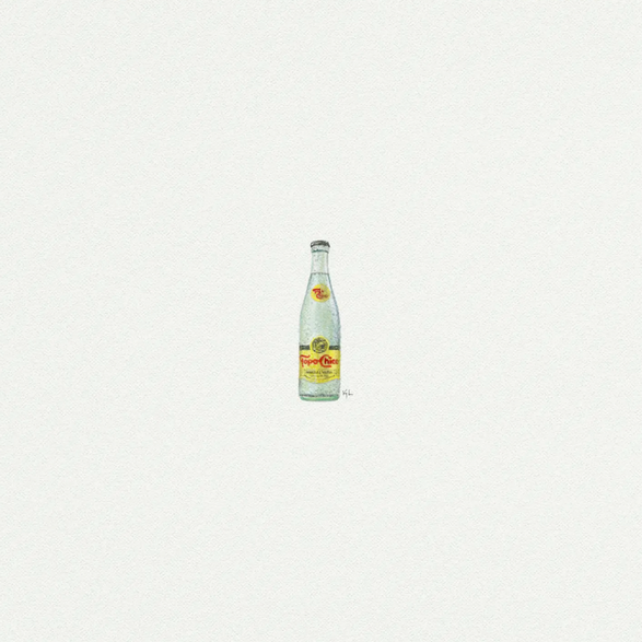 5x5 Art Print: Mini Topo Chico