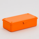 Orange Toyo Steel Toolbox - Small