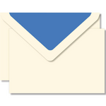Crown Mill Notecard Set - Cream/Blue