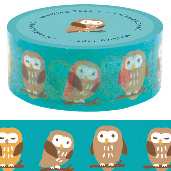 Owl Washi Tape