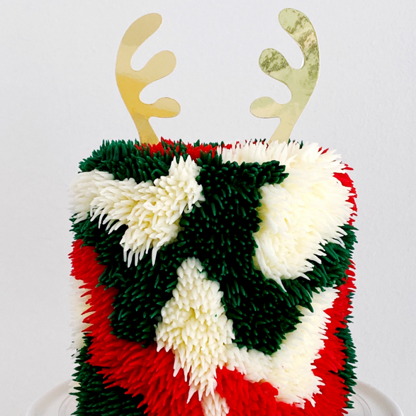 12.07.23 Holiday Reindeer Cake Decorating Workshop Ticket (In-Studio)