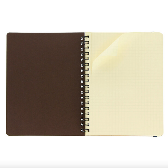 Cap-Martin Graph Rollbahn Notebook: Dark Blue