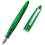 Sailor Compass 1911 Transparent Fountain Pen - Bright Green