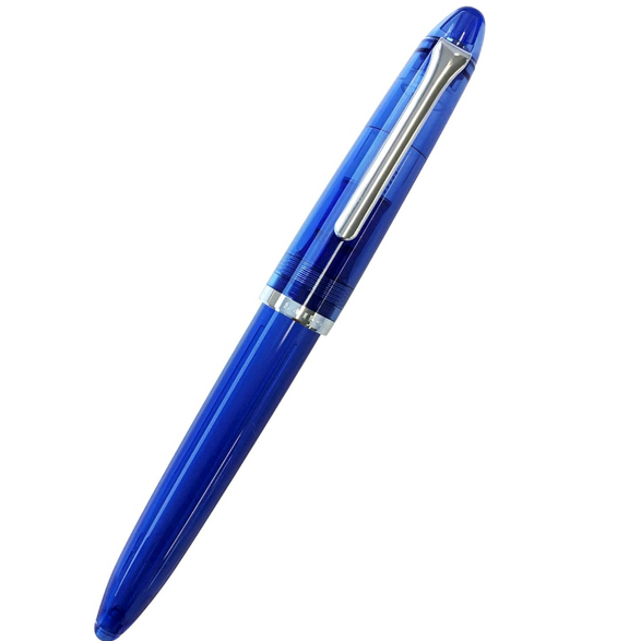 Sailor Compass 1911 Transparent Fountain Pen - Blue