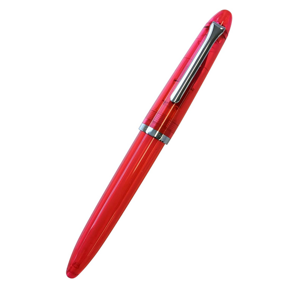 Sailor Compass 1911 Transparent Fountain Pen - Red