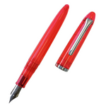 Sailor Compass 1911 Transparent Fountain Pen - Red