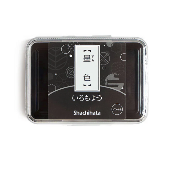 Shachihata Large Ink Stamp Pad - black