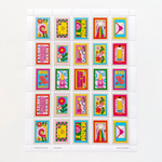 Stationery Store Day Decorative Art Stamp Sheet