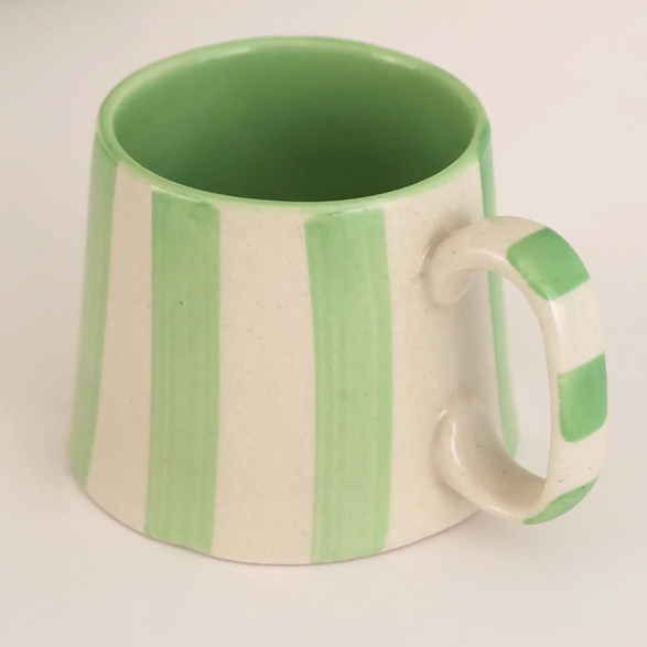 Green Stripe Mug