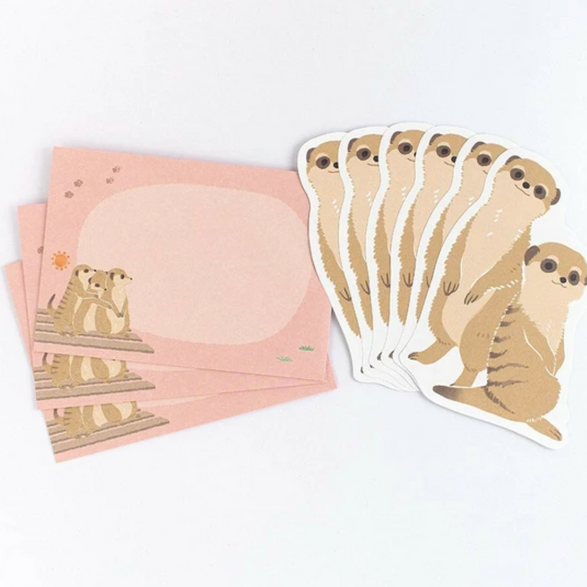 Meerkat Letter Set