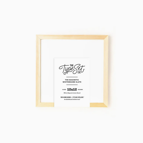 White Magnetic Whiteboard - 12" x 12"