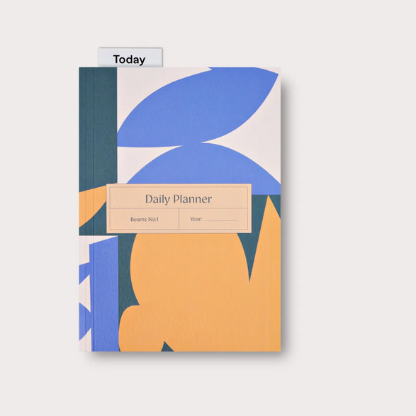 Undated Daily Planner: Beams