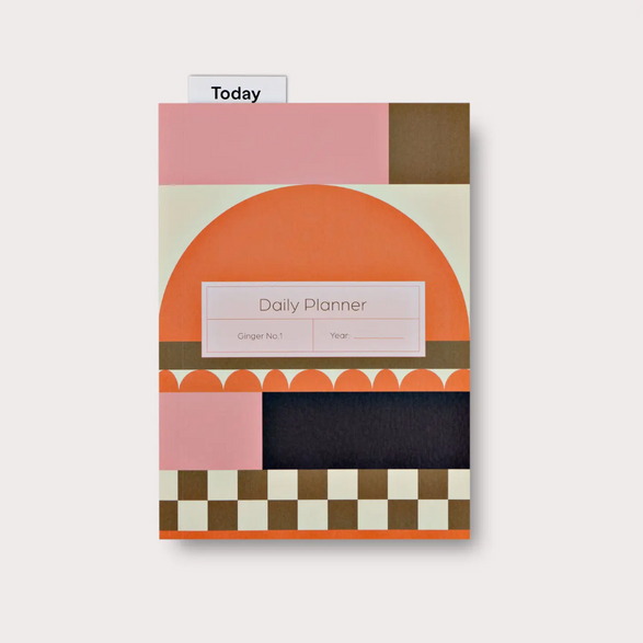 Undated Daily Planner: Ginger