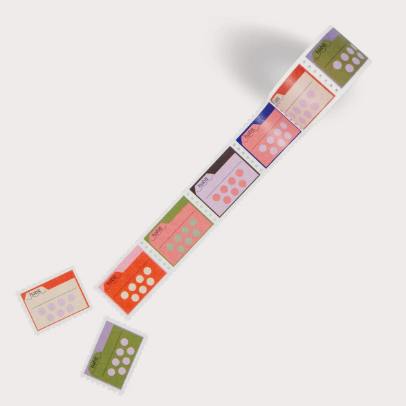 Stamp Washi Tape: Habit Tracker