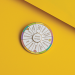 What to Do Spinning Enamel Pin